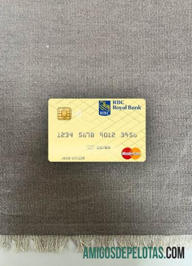 Tunísia RBC Royal Bank Mastercard Photolook Front exemplo real